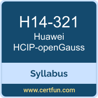 HCIP-openGauss PDF, H14-321 Dumps, H14-321 PDF, HCIP-openGauss VCE, H14-321 Questions PDF, Huawei H14-321 VCE, Huawei HCIP-openGauss Dumps, Huawei HCIP-openGauss PDF