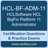 HCL BigFix Platform 11 Administrator Dumps, HCL BigFix Platform 11 Administrator PDF, HCL-BF-ADM-11 PDF, HCL BigFix Platform 11 Administrator Braindumps, HCL-BF-ADM-11 Questions PDF, HCLSoftware HCL-BF-ADM-11 VCE, HCLSoftware HCL BigFix Platform 11 Administrator Dumps