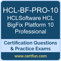 HCL BigFix Platform 10 Professional Dumps, HCL BigFix Platform 10 Professional PDF, HCL-BF-PRO-10 PDF, HCL BigFix Platform 10 Professional Braindumps, HCL-BF-PRO-10 Questions PDF, HCLSoftware HCL-BF-PRO-10 VCE, HCLSoftware BigFix Platform 10 Professional Dumps