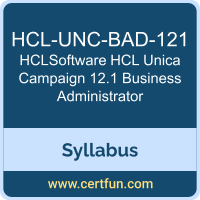 HCL Unica Campaign 12.1 Business Administrator PDF, HCL-UNC-BAD-121 Dumps, HCL-UNC-BAD-121 PDF, HCL Unica Campaign 12.1 Business Administrator VCE, HCL-UNC-BAD-121 Questions PDF, HCLSoftware HCL-UNC-BAD-121 VCE, HCLSoftware Campaign Business Administrators Dumps, HCLSoftware Campaign Business Administrators PDF