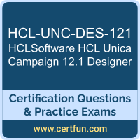 HCL Unica Campaign 12.1 Designer Dumps, HCL Unica Campaign 12.1 Designer PDF, HCL-UNC-DES-121 PDF, HCL Unica Campaign 12.1 Designer Braindumps, HCL-UNC-DES-121 Questions PDF, HCLSoftware HCL-UNC-DES-121 VCE, HCLSoftware HCL Unica Campaign 12.1 Designer Dumps