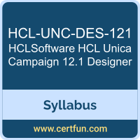 HCL Unica Campaign 12.1 Designer PDF, HCL-UNC-DES-121 Dumps, HCL-UNC-DES-121 PDF, HCL Unica Campaign 12.1 Designer VCE, HCL-UNC-DES-121 Questions PDF, HCLSoftware HCL-UNC-DES-121 VCE, HCLSoftware HCL Unica Campaign 12.1 Designer Dumps, HCLSoftware HCL Unica Campaign 12.1 Designer PDF