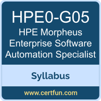 Morpheus Enterprise Software Automation Specialist PDF, HPE0-G05 Dumps, HPE0-G05 PDF, Morpheus Enterprise Software Automation Specialist VCE, HPE0-G05 Questions PDF, Hewlett Packard Enterprise HPE0-G05 VCE, HPE APC-MorAutoSpec Dumps, HPE APC-MorAutoSpec PDF