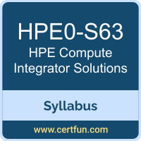 Compute Integrator Solutions PDF, HPE0-S63 Dumps, HPE0-S63 PDF, Compute Integrator Solutions VCE, HPE0-S63 Questions PDF, Hewlett Packard Enterprise HPE0-S63 VCE, HPE ASE-CompIntSol Dumps, HPE ASE-CompIntSol PDF
