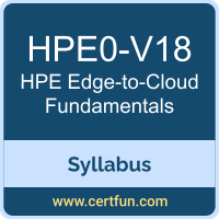 Edge-to-Cloud Fundamentals PDF, HPE0-V18 Dumps, HPE0-V18 PDF, Edge-to-Cloud Fundamentals VCE, HPE0-V18 Questions PDF, Hewlett Packard Enterprise HPE0-V18 VCE, HPE ATP-EdgCldAr Dumps, HPE ATP-EdgCldAr PDF