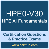 AI Fundamentals Dumps, AI Fundamentals PDF, HPE0-V30 PDF, AI Fundamentals Braindumps, HPE0-V30 Questions PDF, Hewlett Packard Enterprise HPE0-V30 VCE, HPE ATP-AIsol Dumps