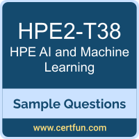 HPE HPE2-T38 VCE, AI and Machine Learning Dumps, HPE2-T38 PDF, HPE2-T38 Dumps, AI and Machine Learning VCE, HPE AI and Machine Learning PDF