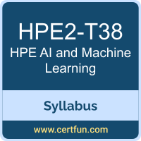 AI and Machine Learning PDF, HPE2-T38 Dumps, HPE2-T38 PDF, AI and Machine Learning VCE, HPE2-T38 Questions PDF, HPE HPE2-T38 VCE, HPE AI and Machine Learning Dumps, HPE AI and Machine Learning PDF