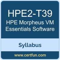 Morpheus VM Essentials Software PDF, HPE2-T39 Dumps, HPE2-T39 PDF, Morpheus VM Essentials Software VCE, HPE2-T39 Questions PDF, Hewlett Packard Enterprise HPE2-T39 VCE, HPE PC-MorVMEssSft Dumps, HPE PC-MorVMEssSft PDF
