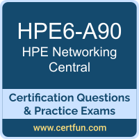 Networking Central Dumps, Networking Central PDF, HPE6-A90 PDF, Networking Central Braindumps, HPE6-A90 Questions PDF, Hewlett Packard Enterprise HPE6-A90 VCE, HPE APC-Central Dumps