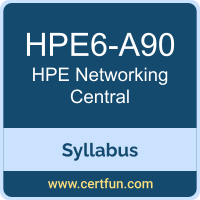 Networking Central PDF, HPE6-A90 Dumps, HPE6-A90 PDF, Networking Central VCE, HPE6-A90 Questions PDF, Hewlett Packard Enterprise HPE6-A90 VCE, HPE APC-Central Dumps, HPE APC-Central PDF