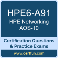 Networking AOS-10 Dumps, Networking AOS-10 PDF, HPE6-A91 PDF, Networking AOS-10 Braindumps, HPE6-A91 Questions PDF, Hewlett Packard Enterprise HPE6-A91 VCE, HPE APC-AOS10 Dumps
