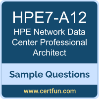 Hewlett Packard Enterprise HPE7-A12 VCE, Network Data Center Professional Architect Dumps, HPE7-A12 PDF, HPE7-A12 Dumps, Network Data Center Professional Architect VCE, HPE ACP-DCArc PDF