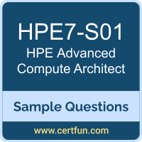 Hewlett Packard Enterprise HPE7-S01 VCE, Advanced Compute Architect Dumps, HPE7-S01 PDF, HPE7-S01 Dumps, Advanced Compute Architect VCE, HPE MASE-ComArcSol PDF