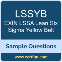 LSSYB Dumps, LSSYB PDF, LSSYB VCE, EXIN LSSA Lean Six Sigma Yellow Belt VCE, EXIN LSSYB PDF